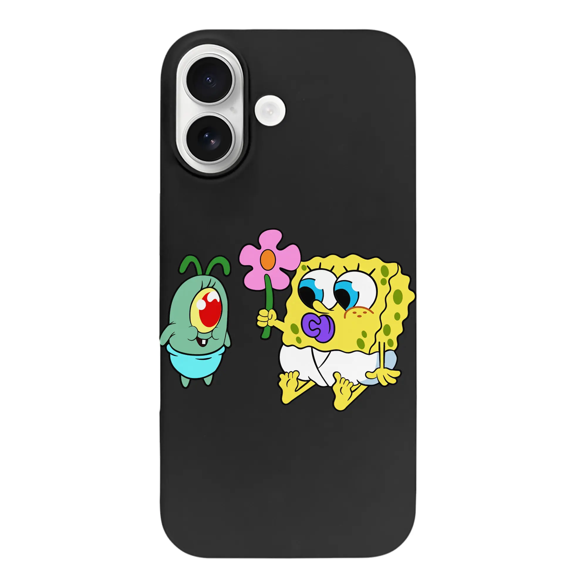 スポンジボブ グッズ プランクトン - iPhone 17 シリーズ シリコンケース 薄型 耐衝撃 指紋防止 ソフトタッチカバー 精密フィット 傷防止 保護ケース iPhone 17/17 Air/17 Pro/17 Pro Max 対応